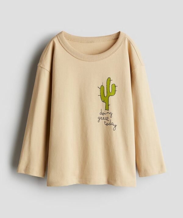 Erkek Çocuk Sırtı Baskılı T-Shirt