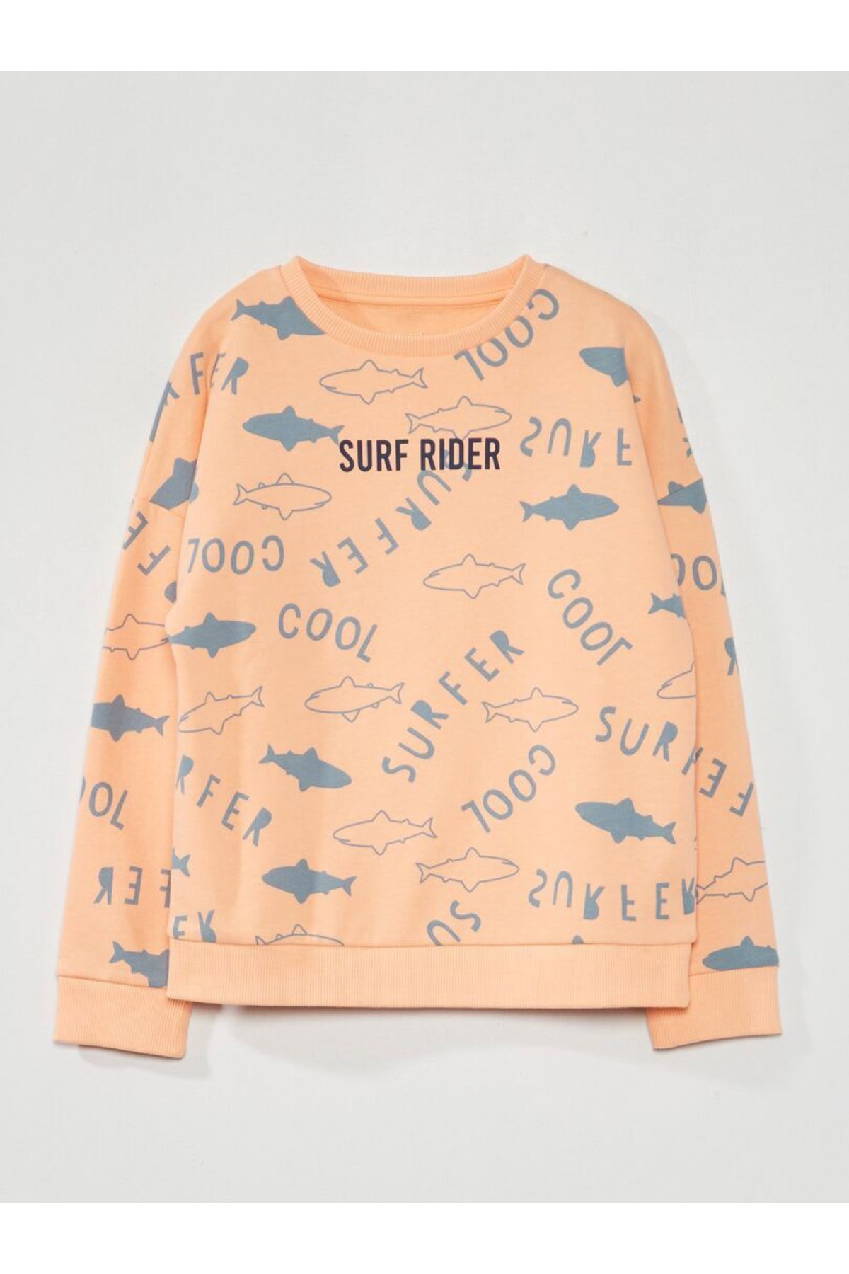 Erkek Çocuk Baskılı Sweatshirt