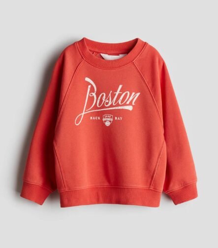 Erkek Çocuk Baskılı Sweatshirt