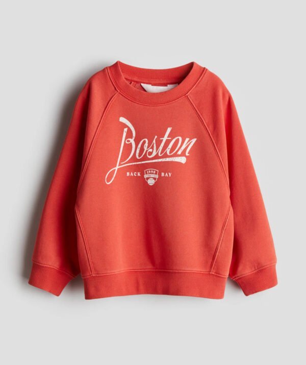 Erkek Çocuk Baskılı Sweatshirt