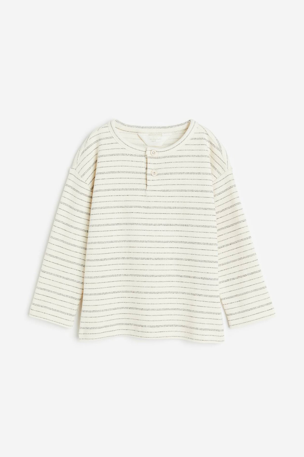 Erkek Çocuk Çizgili Örme T-Shirt