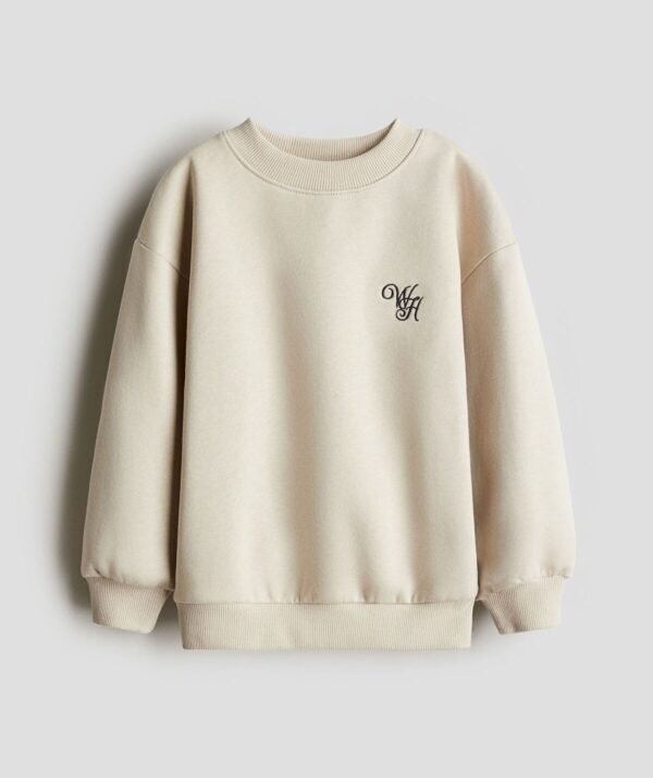 Erkek Çocuk Nakışlı Sweatshirt