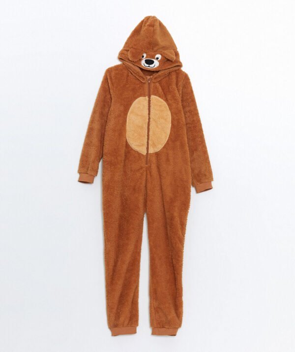 Unisex Çocuk Peluş Uyku Tulumu