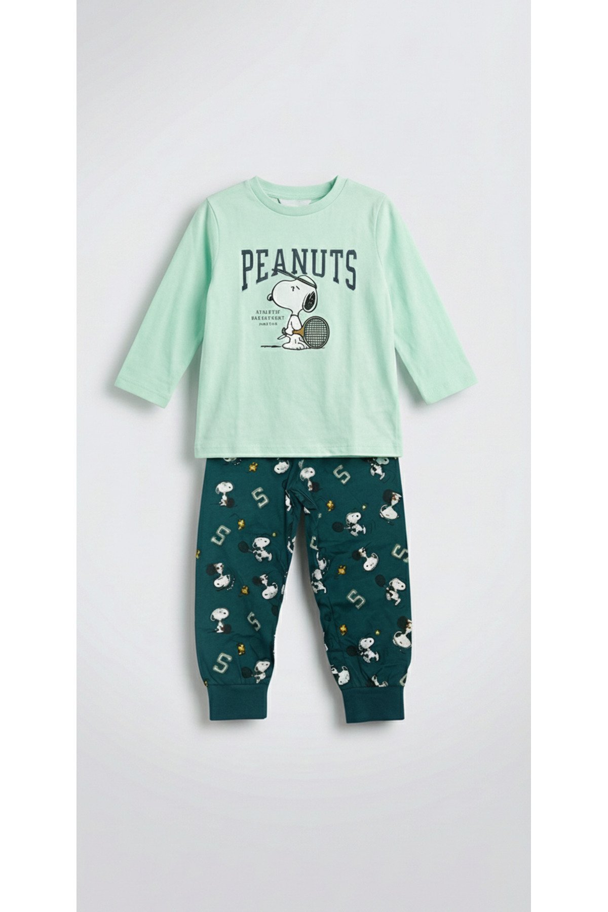 Unisex Çocuk Baskılı Pijama Takımı Unisex Çocuk Baskılı Pijama Takımı