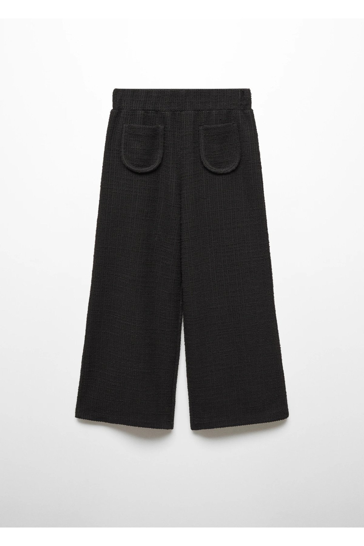 Kız Çocuk Dokuma Culotte Pantolon Siyah MANGO Kız Çocuk Culotte Pantolon Siyah Dokuma