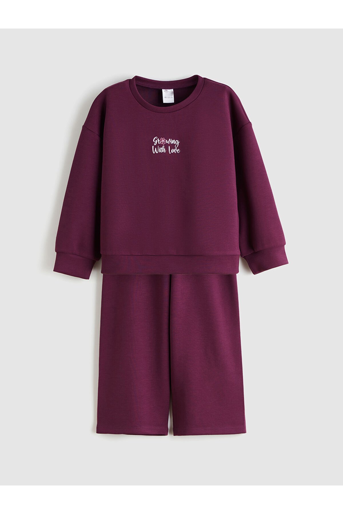 Kız Bebek Sweatshirt Eşofman Takım