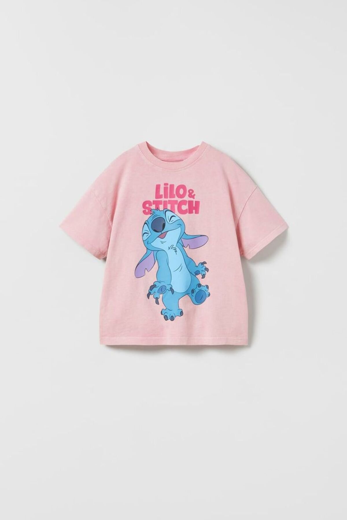 Kız Çocuk Sırtı Baskı Detaylı T-Shirt Stitch