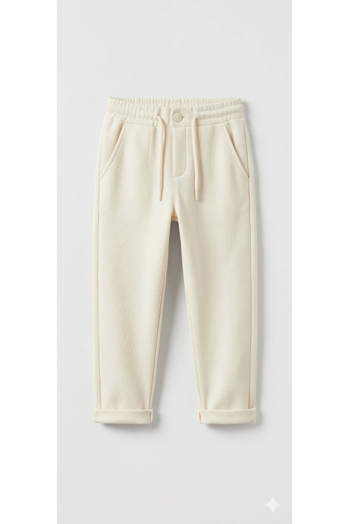 Erkek Çocuk Krem Jogger