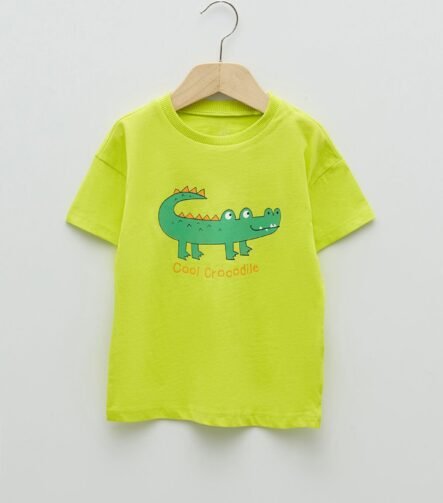 Erkek Bebek Baskılı T-Shirt