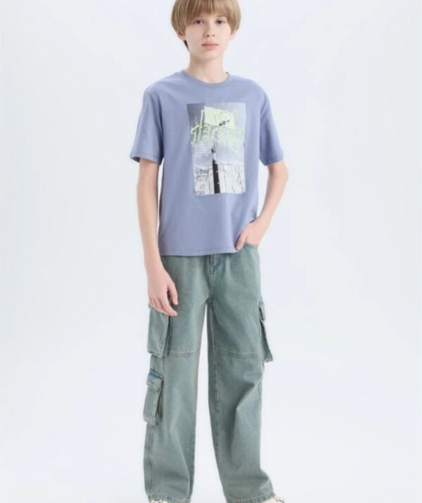 erkek çocuk baskılı t-shirt