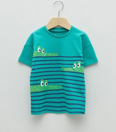Erkek Bebek Baskılı T-Shirt