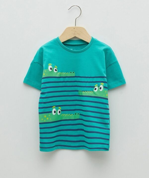 Erkek Bebek Baskılı T-Shirt